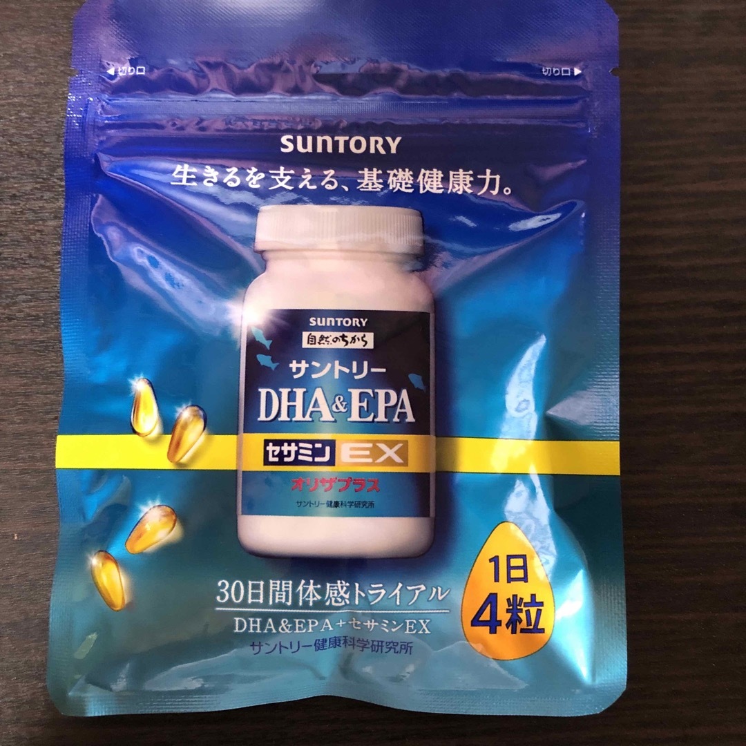 サントリー(サントリー)の送料無料◎サントリー DHA& EPA+セサミンEX 120粒入 食品/飲料/酒の健康食品(その他)の商品写真