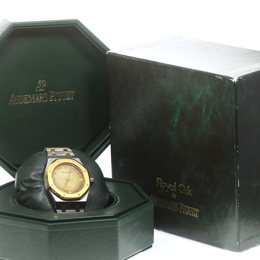 AUDEMARS PIGUET(オーデマピゲ)のオーデマ・ピゲ AUDEMARS PIGUET 14790SA ロイヤルオーク YGコンビ 10Pダイヤ 自動巻き メンズ 箱付き_753612 メンズの時計(腕時計(アナログ))の商品写真