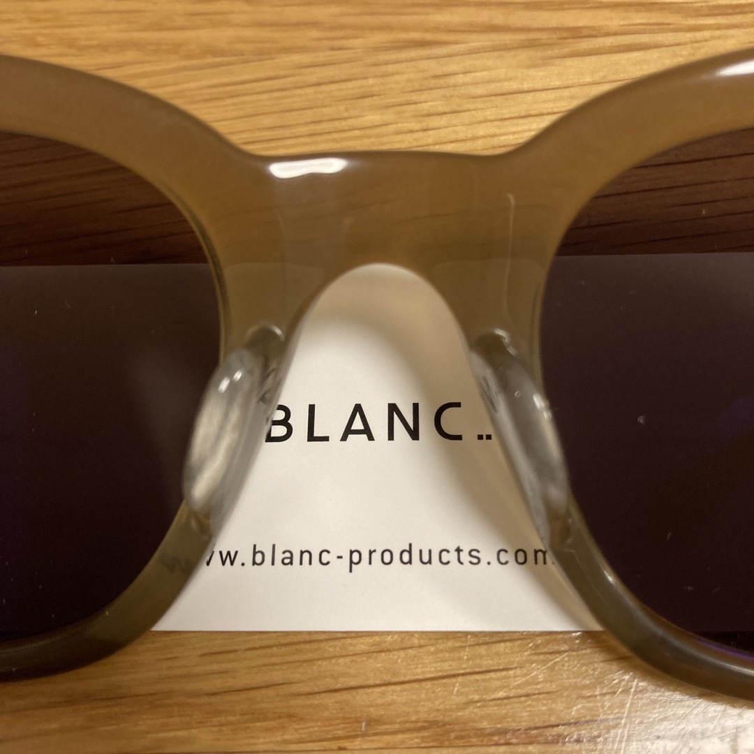 BLANC(ブラン)の(フレームに傷あり)BLANC✖️TOMORROWLAND/B0014 レディースのファッション小物(サングラス/メガネ)の商品写真