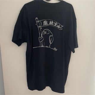 デザインTシャツ 黒 ブラック シャツ Tシャツ 風林火山 鳥(Tシャツ/カットソー(半袖/袖なし))