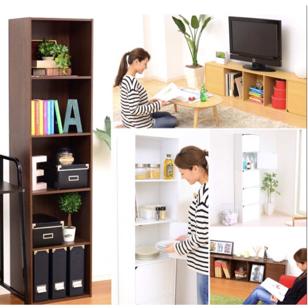 再×14入荷 棚 ラック 本棚 テレビ台 家具 インテリア | motlobo.ac.bw