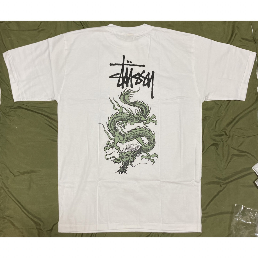 stussy ドラゴン Ｔシャツ OLD 約20年前のもの ビンテージ 送料無料 | フリマアプリ ラクマ