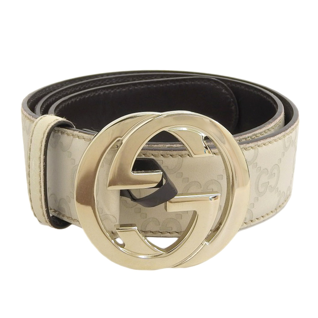 Gucci - 【本物保証】 グッチ GUCCI グッチシマ インターロッキングG G