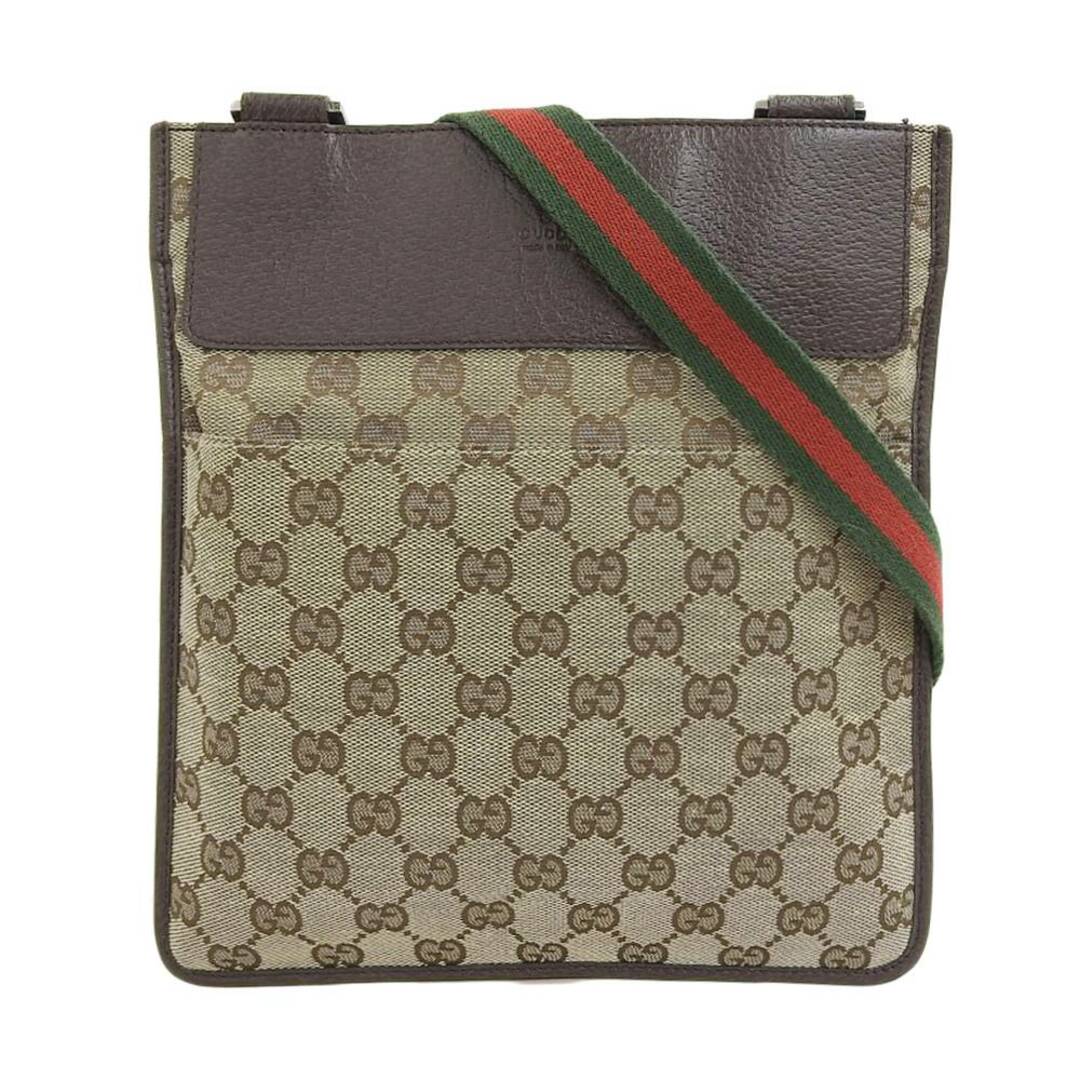 安いセール 超美品 グッチ GUCCI シェリーライン GGキャンバス 斜め