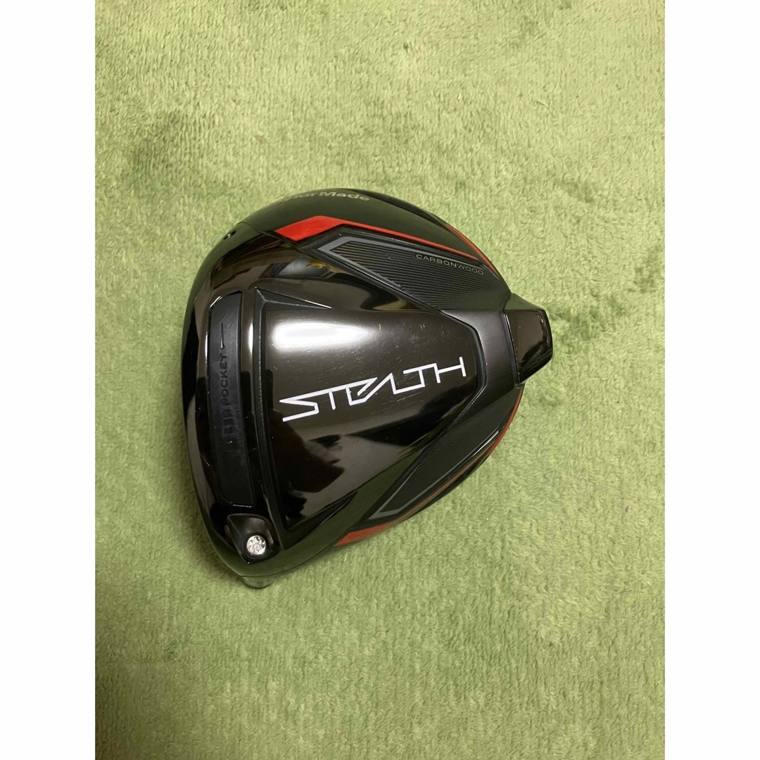 紺×赤 テーラーメイド ステルス ドライバー 9.0° ヘッド レフティ