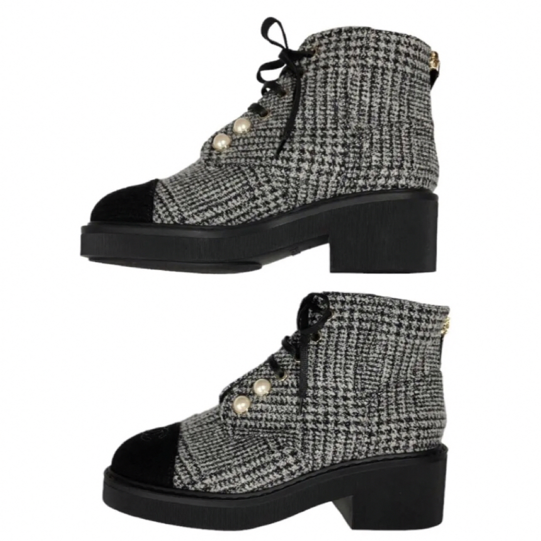 CHANEL - ❤️新品❤️CHANEL❤️シャネル ❤️ショートブーツ CHANEL - ❤️新品❤️CHANEL❤️シャネル ❤️ショートブーツ