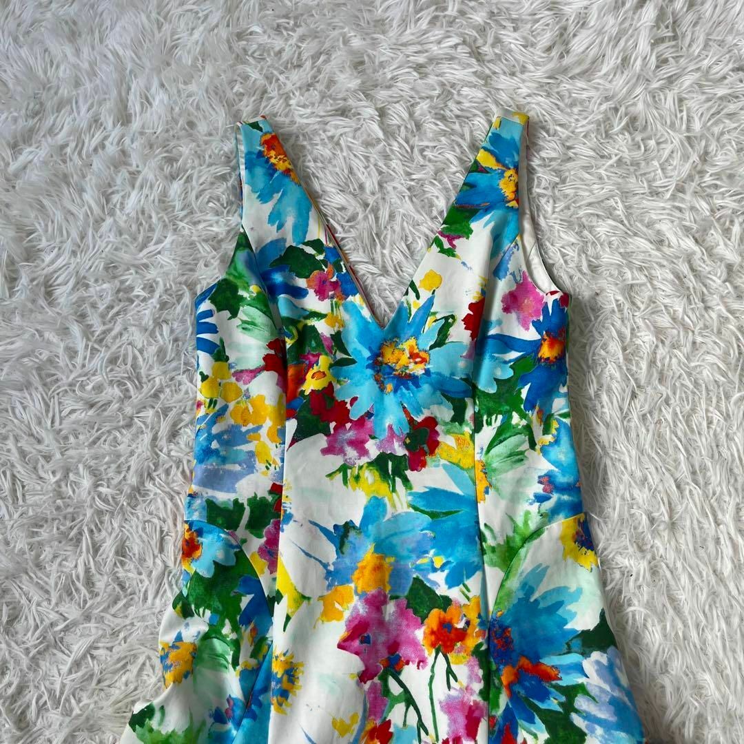 ボタニカルウエディング ラルフローレン ポロ POLO 花柄 ワンピース