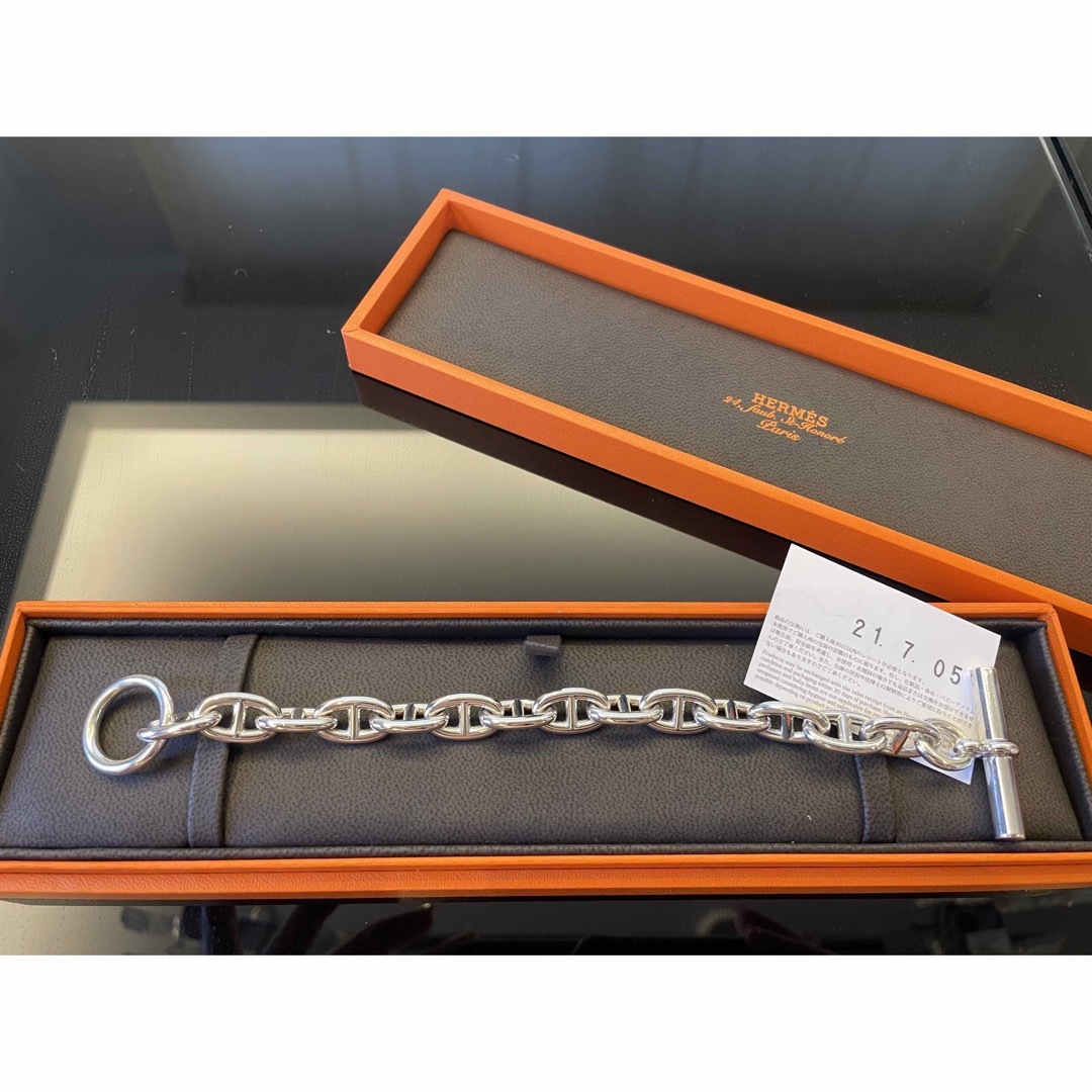 Hermes(エルメス)の美品　シェーヌダンクル　MM ブレスレット レディースのアクセサリー(ブレスレット/バングル)の商品写真