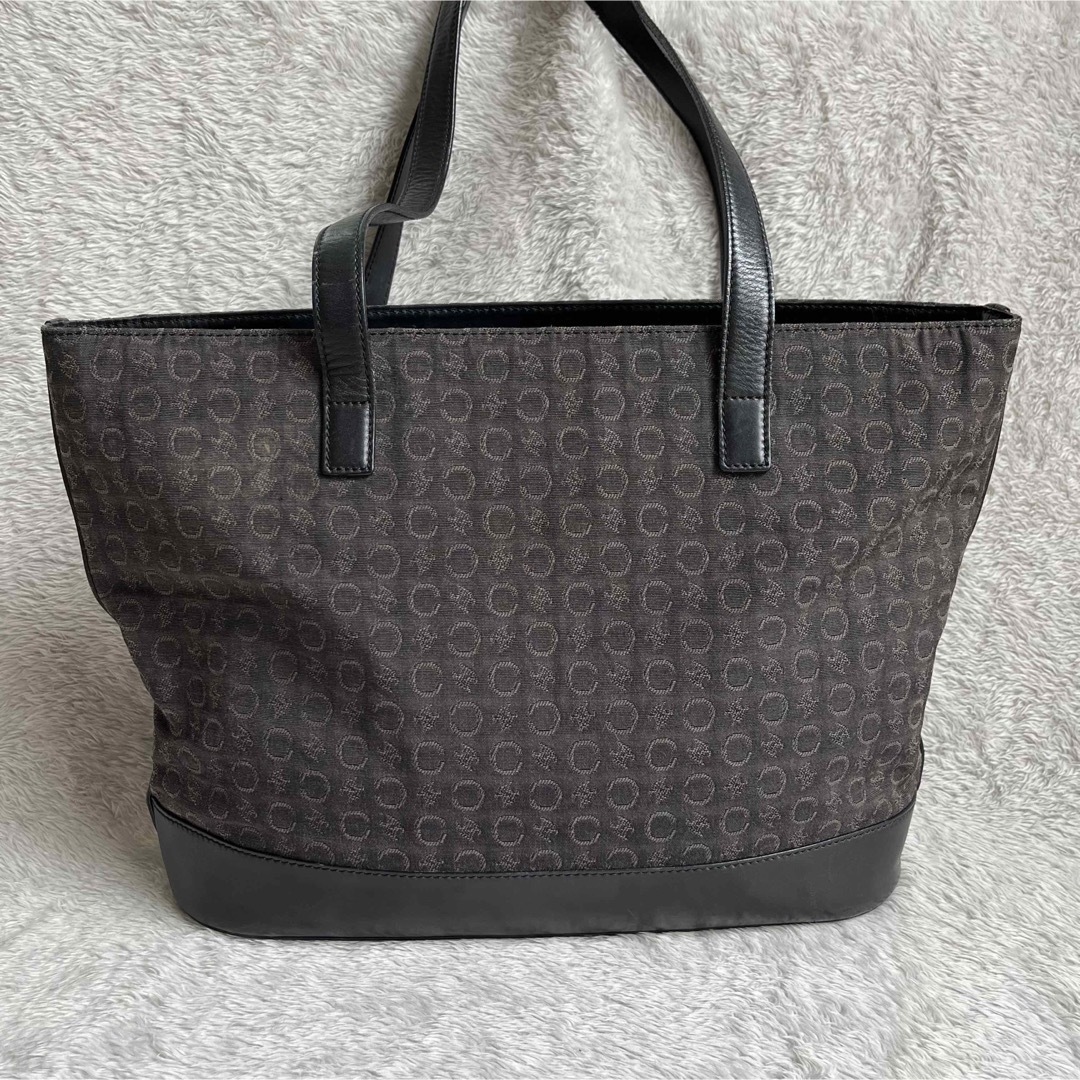 【・極美品】CELINE セリーヌ　Cマカダム　トートバッグ　A4収納可トートバッグ