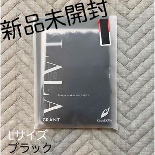 グラントイーワンズ(Grant E One's)の【新品】LALA GRANT レーシーショーツ 黒 Lサイズ(ショーツ)