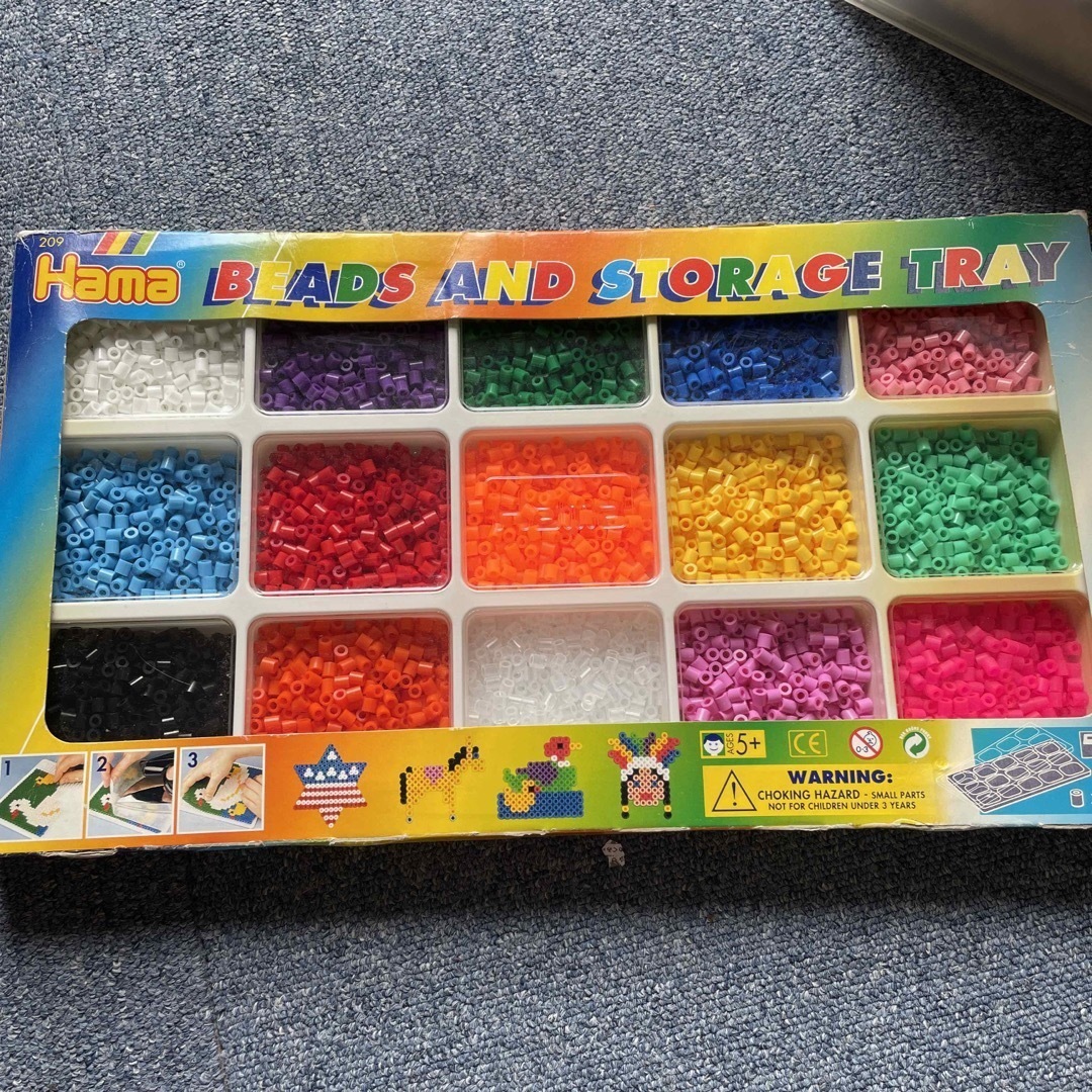 BorneLund(ボーネルンド)のHama ビーズ　 キッズ/ベビー/マタニティのおもちゃ(知育玩具)の商品写真