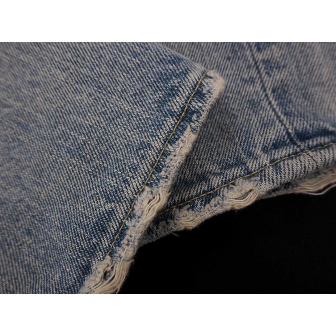 moussy(マウジー)のMOUSSY マウジー ダメージ加工 デニムパンツ size24/青 ■■ レディース レディースのパンツ(デニム/ジーンズ)の商品写真