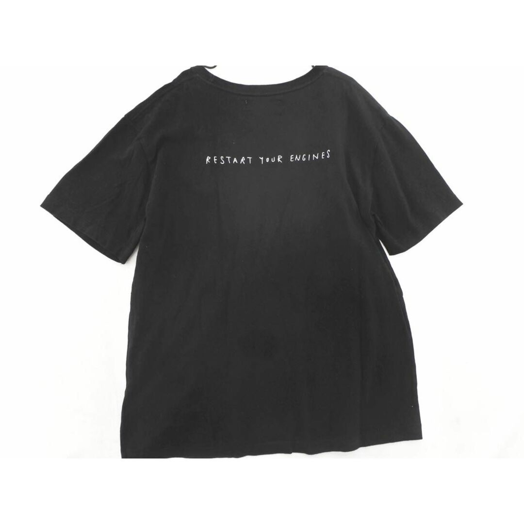 Ungrid(アングリッド)のUngrid アングリッド ロゴ 刺繍 Tシャツ sizeF/黒 ■◆ レディース レディースのトップス(Tシャツ(半袖/袖なし))の商品写真