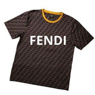 美品 FENDI×FILA ズッカライン フィラ ロゴプリントダウンベスト