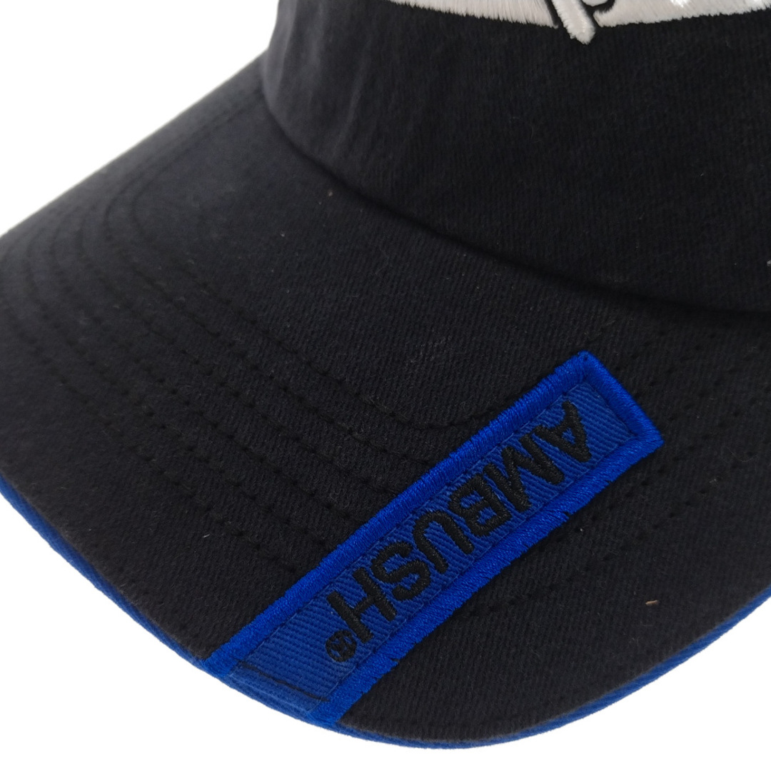 AMBUSH(アンブッシュ)のAMBUSH アンブッシュ Logo Cap ロゴキャップ 帽子 ブラック メンズの帽子(キャップ)の商品写真