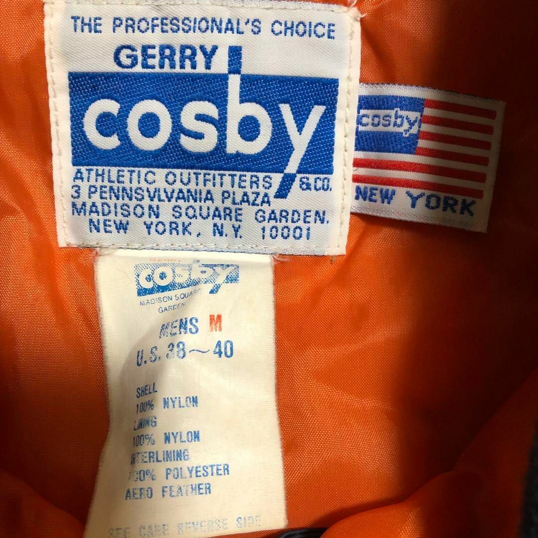 GERRY - 80s 韓国製 GERRY COSBY ナイロン MA-1 紺 刺繍 TALONの通販