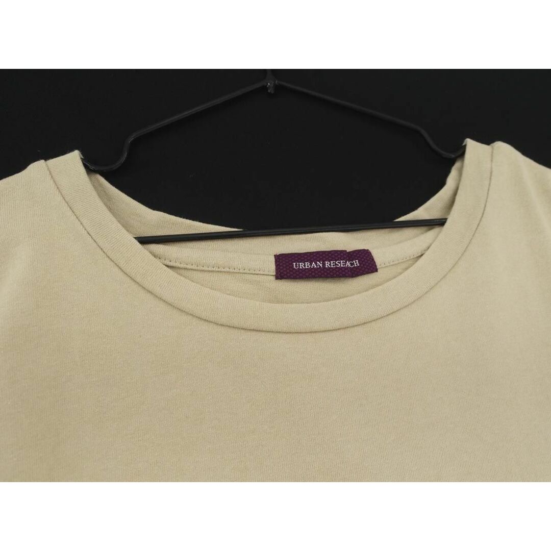 URBAN RESEARCH(アーバンリサーチ)のURBAN RESEARCH アーバンリサーチ 胸ポケット Tシャツ sizeF/ベージュ ■◆ レディース レディースのトップス(Tシャツ(半袖/袖なし))の商品写真