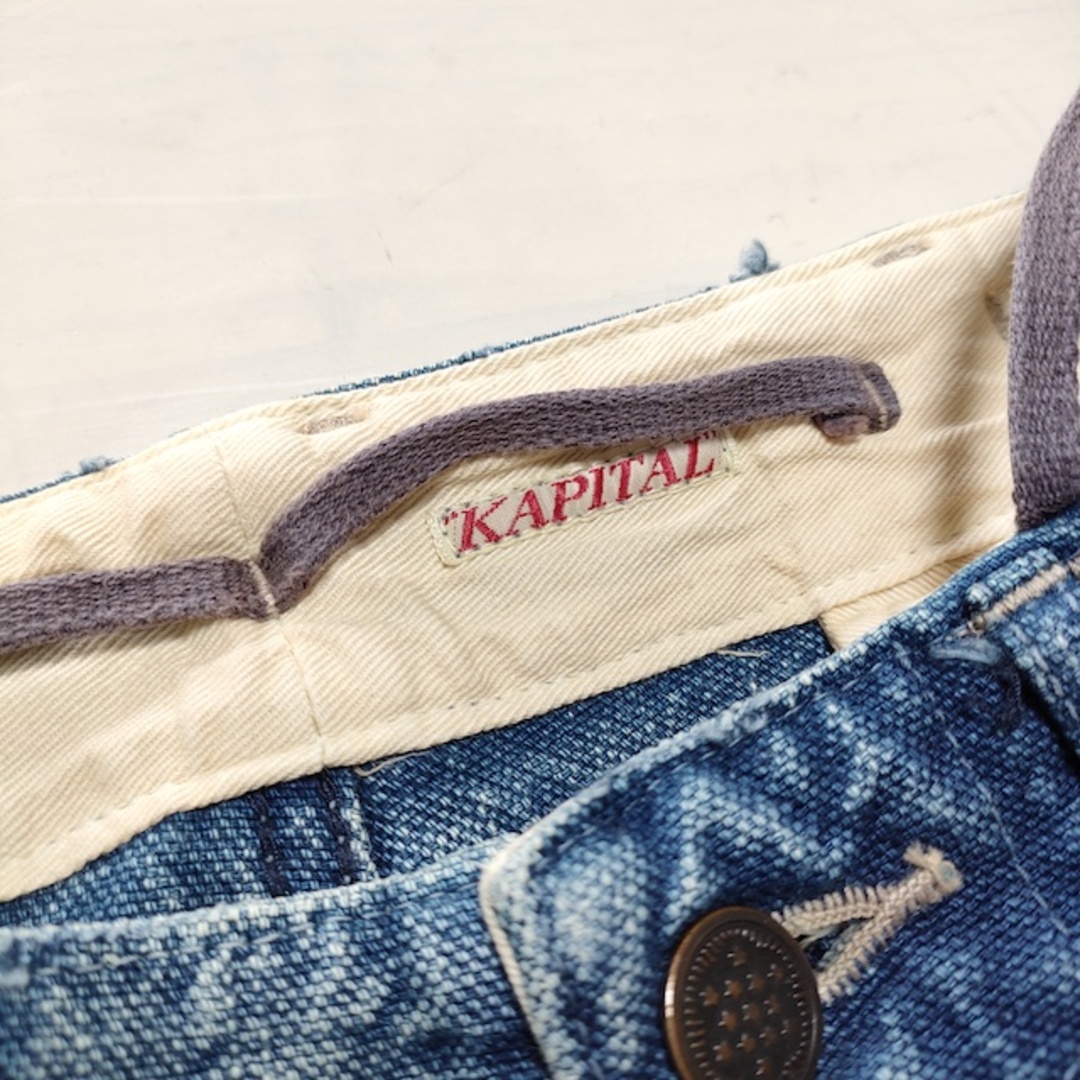 KAPITAL デニムパンツ キャピタル約77cmワタリ幅