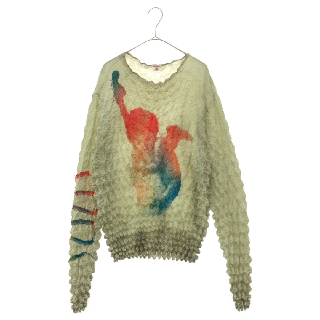 クリスマスローズ MASU POPCORN SWEAT SHIRTS(BEIGE) ポップコーン
