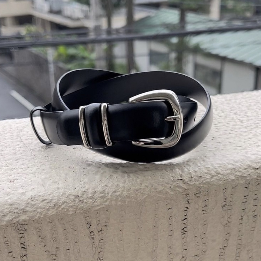 foufou grandmother belt black silver