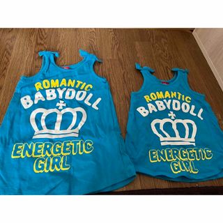 ベビードール(BABYDOLL)のベビドール　ノースリーブチュニック2枚(Tシャツ/カットソー)