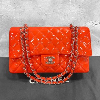 シャネル CHANEL バッグ レディース ショルダーバッグ レザー ゴールド金具 編み込み オレンジ ブランド おしゃれ メッシュ ななめがけ