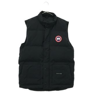 カナダグース(CANADA GOOSE)のCANADA GOOSE カナダグース 20AW FREESTYLE CREW VEST フリースタイル クルー ダウンベスト 4154M ブラック(ダウンベスト)