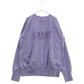 CALEE Vintage XLスウェット ボルドー色 後染め キャリー 日本製