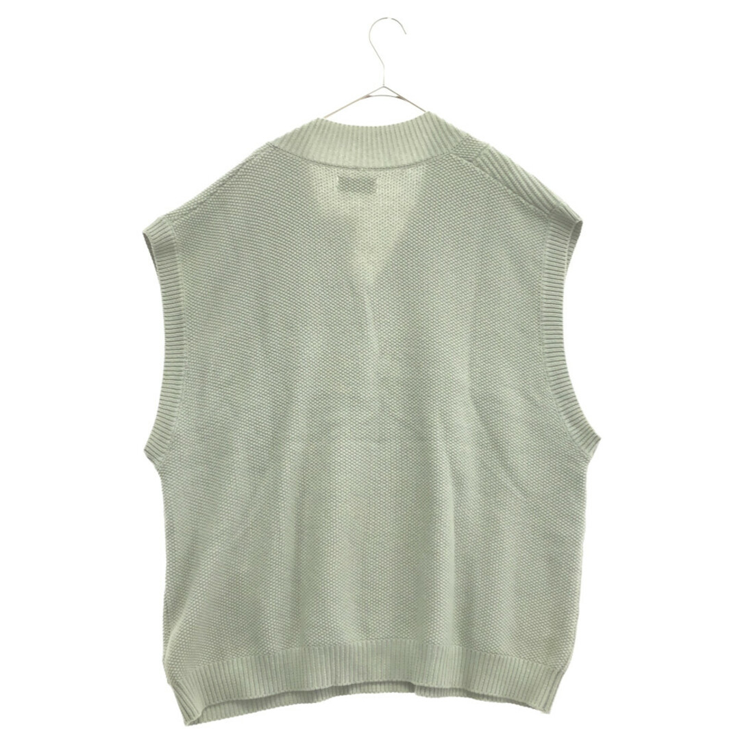 Toironier トワロニエ 17AW KNIT VEST コットン ニット ベスト グリーン 1930001 1