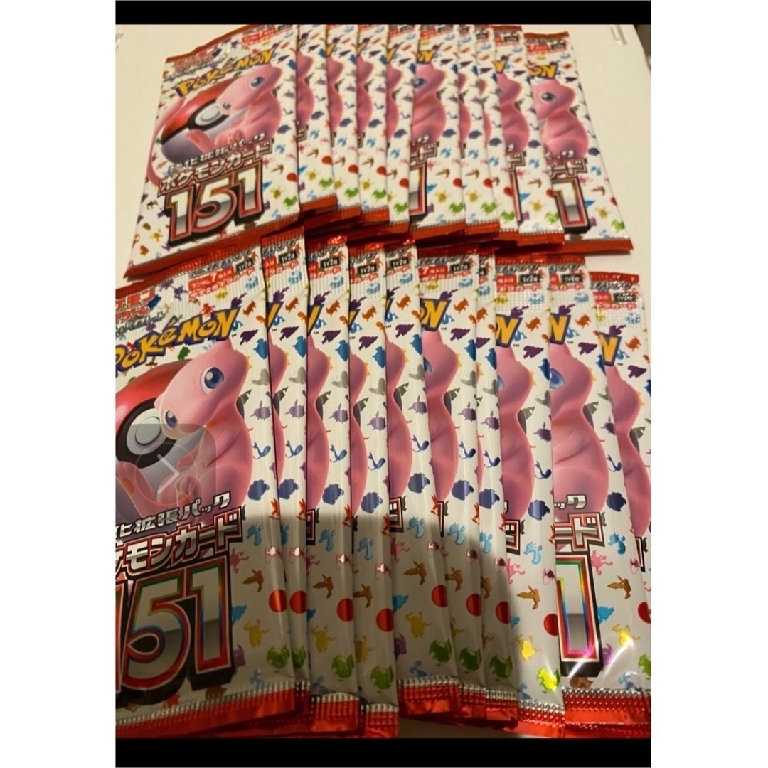 ポケモン - ポケモンカードゲーム151BOX バラ40P スカーレット15 P＋