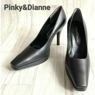 73■新品♪Pinky＆Dianne 切り替えオープンパンプス(36)