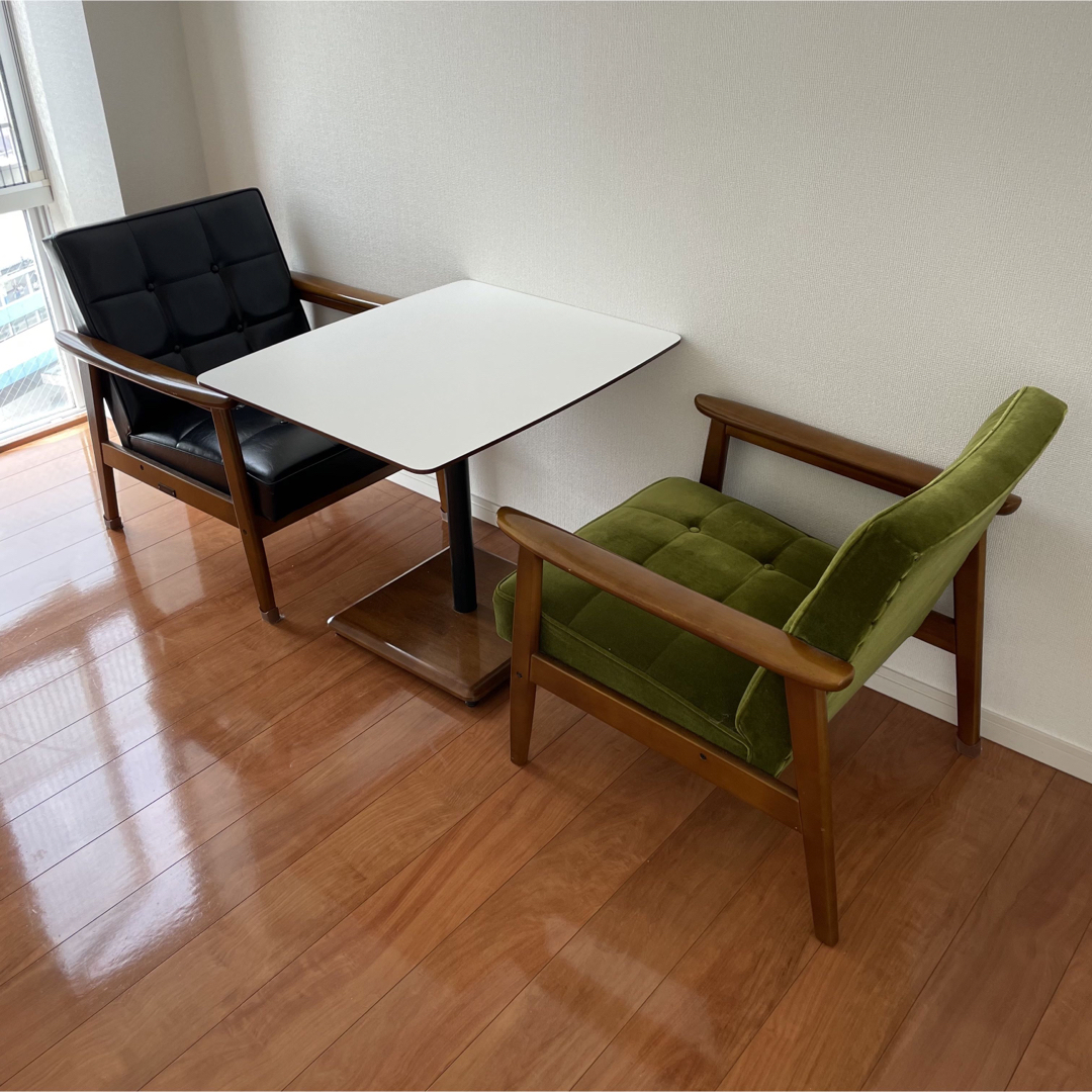 カリモク家具 - 【送料込】カリモク60 Kチェア モケットグリーンの通販