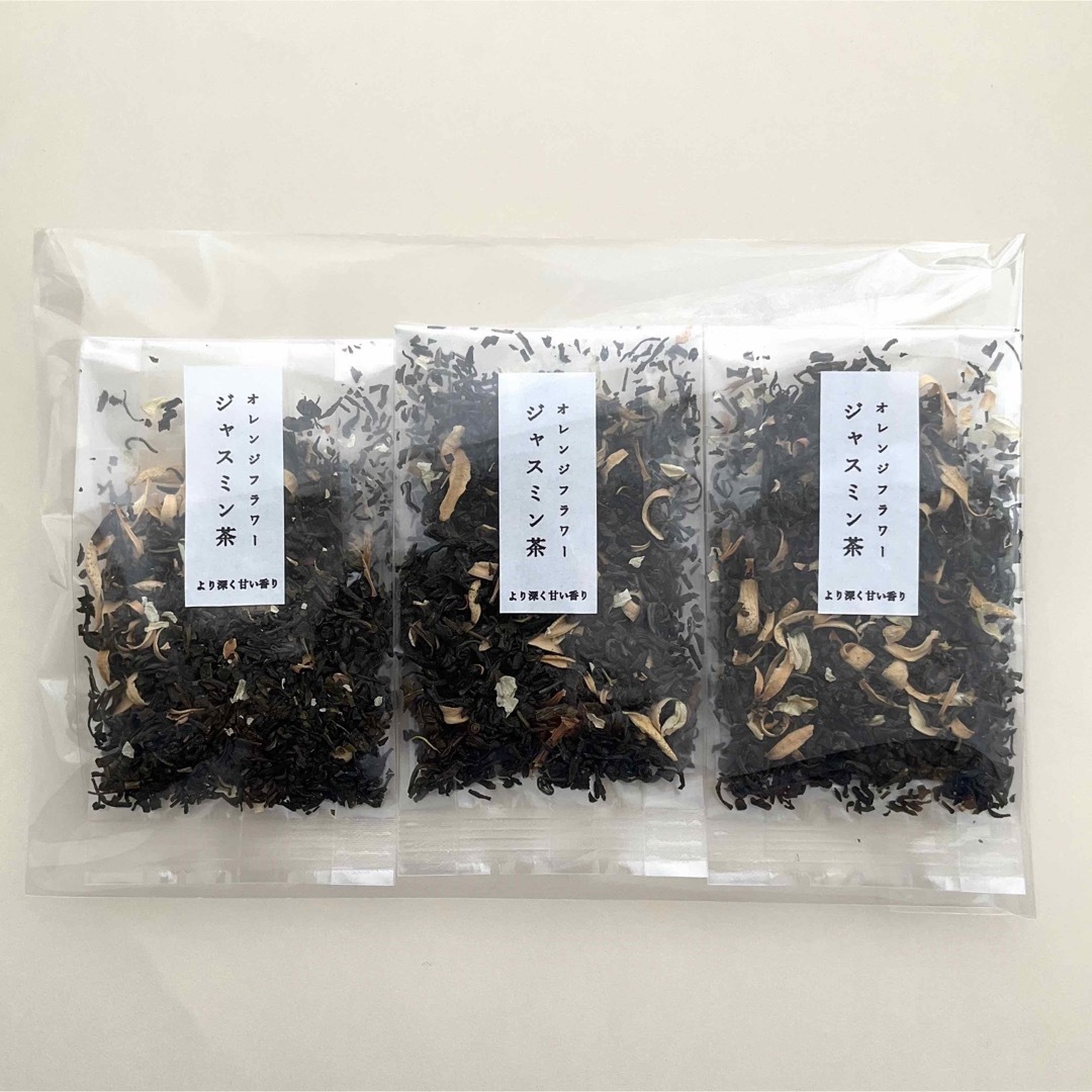 ジャスミン茶 オレンジフラワーブレンド　10g×3パック 食品/飲料/酒の飲料(茶)の商品写真