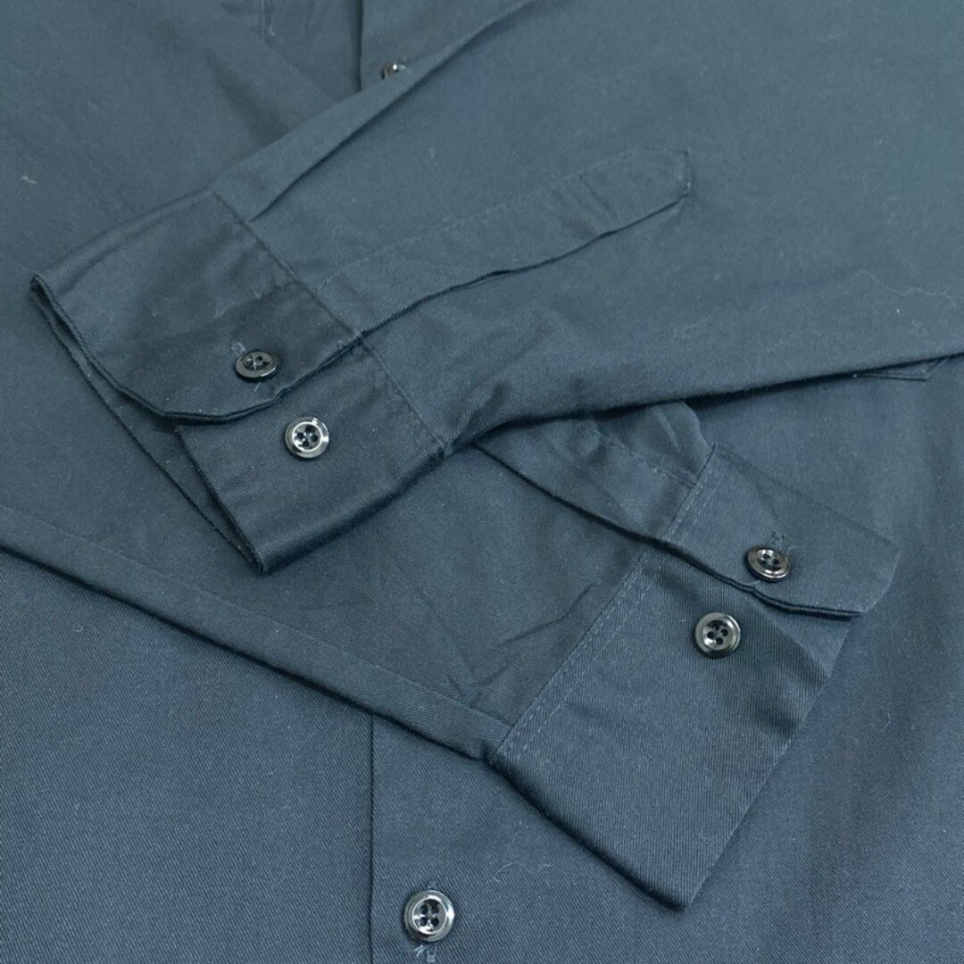 Dickies - US古着 ディッキーズ Dickies ワークシャツ 長袖 無地