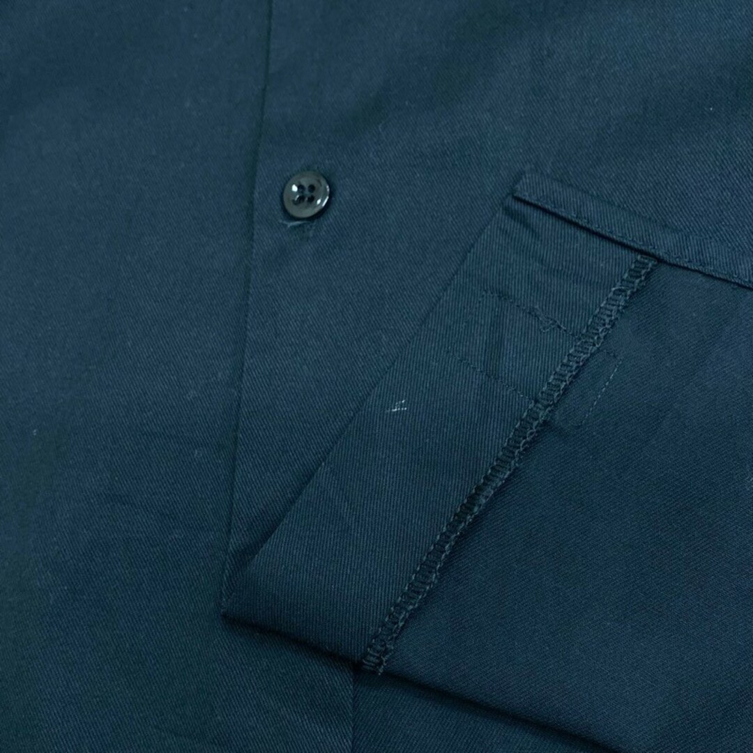 Dickies - US古着 ディッキーズ Dickies ワークシャツ 長袖 無地