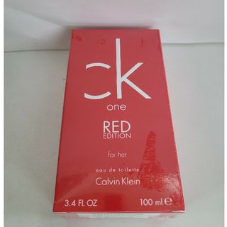 カルバンクライン(Calvin Klein)の新品未開封CALVIN KLEINカルバンクラインシーケーワンレッドフォーハー(香水(女性用))