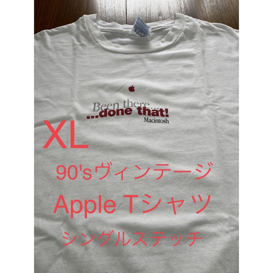 貴重！90's vintage Apple Tシャツ　Mac Google