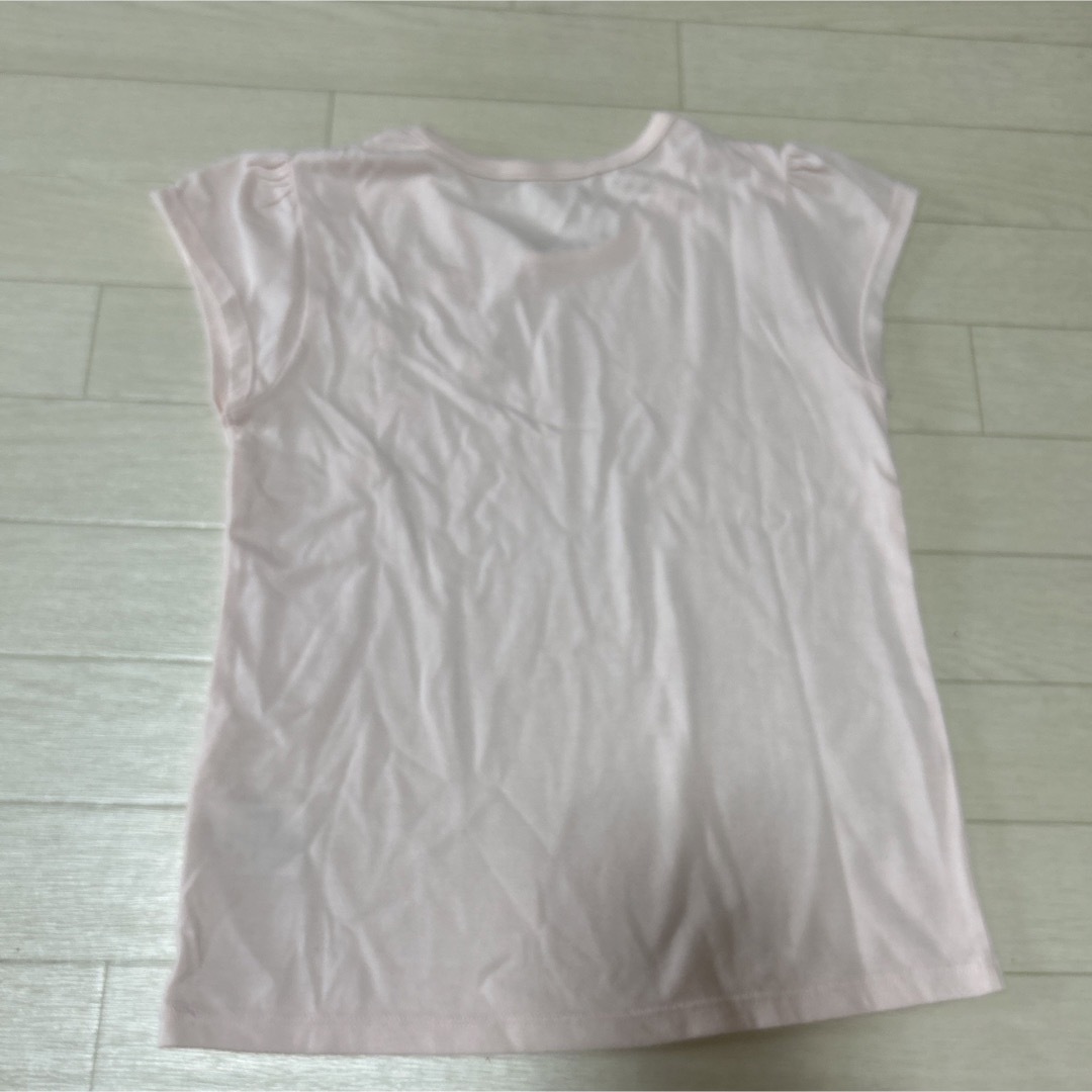 ピンク　Ｔシャツ　半袖　夏　女の子　可愛い キッズ/ベビー/マタニティのキッズ服女の子用(90cm~)(Tシャツ/カットソー)の商品写真