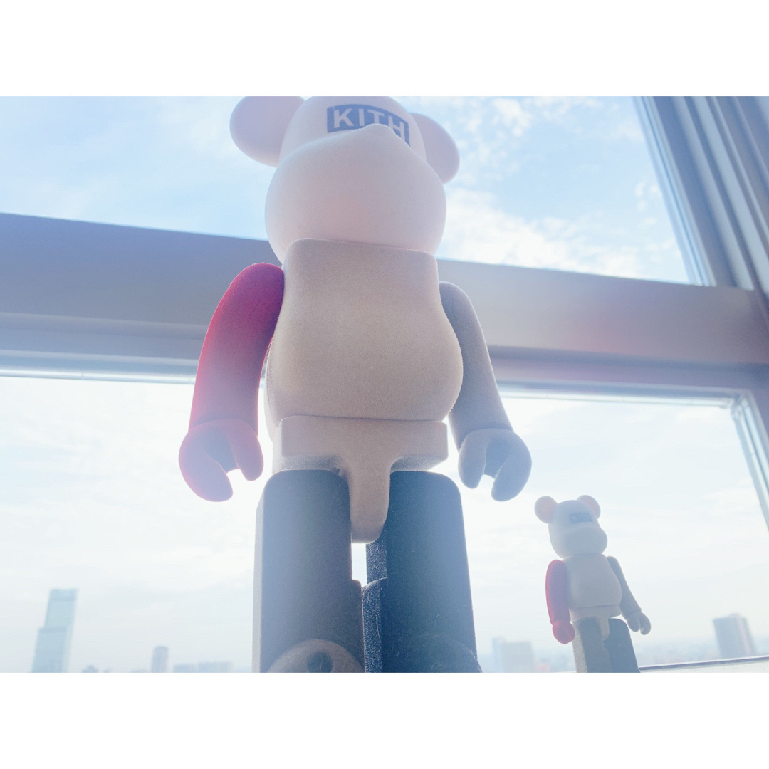 BE@RBRICK(ベアブリック)のBE@RBRICK KITH MONDAY PROGRAM 400+100 ハンドメイドのおもちゃ(フィギュア)の商品写真