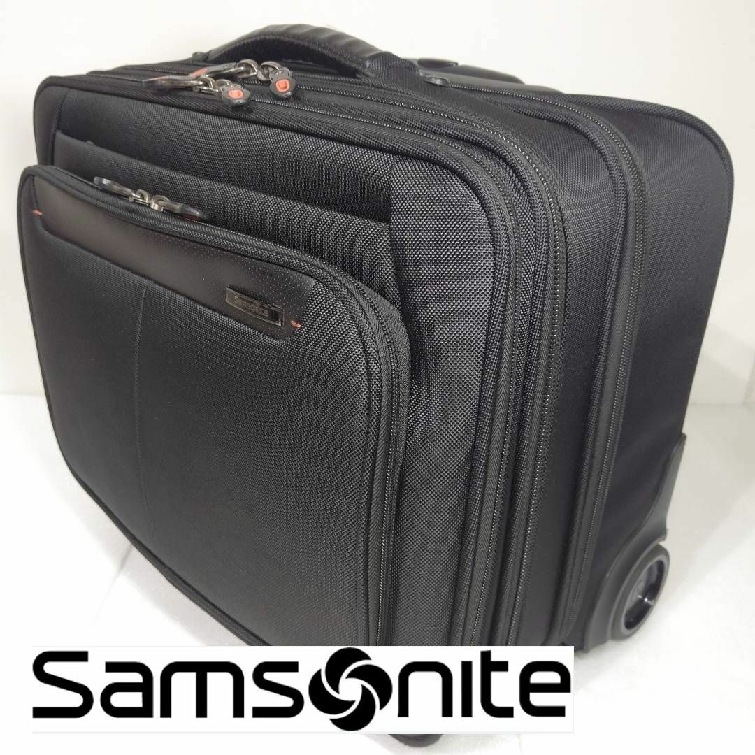 Samsonite(サムソナイト)のSamsonite ビジネスバッグ キャリーバッグ トラベルキャリー ブラック メンズのバッグ(ビジネスバッグ)の商品写真