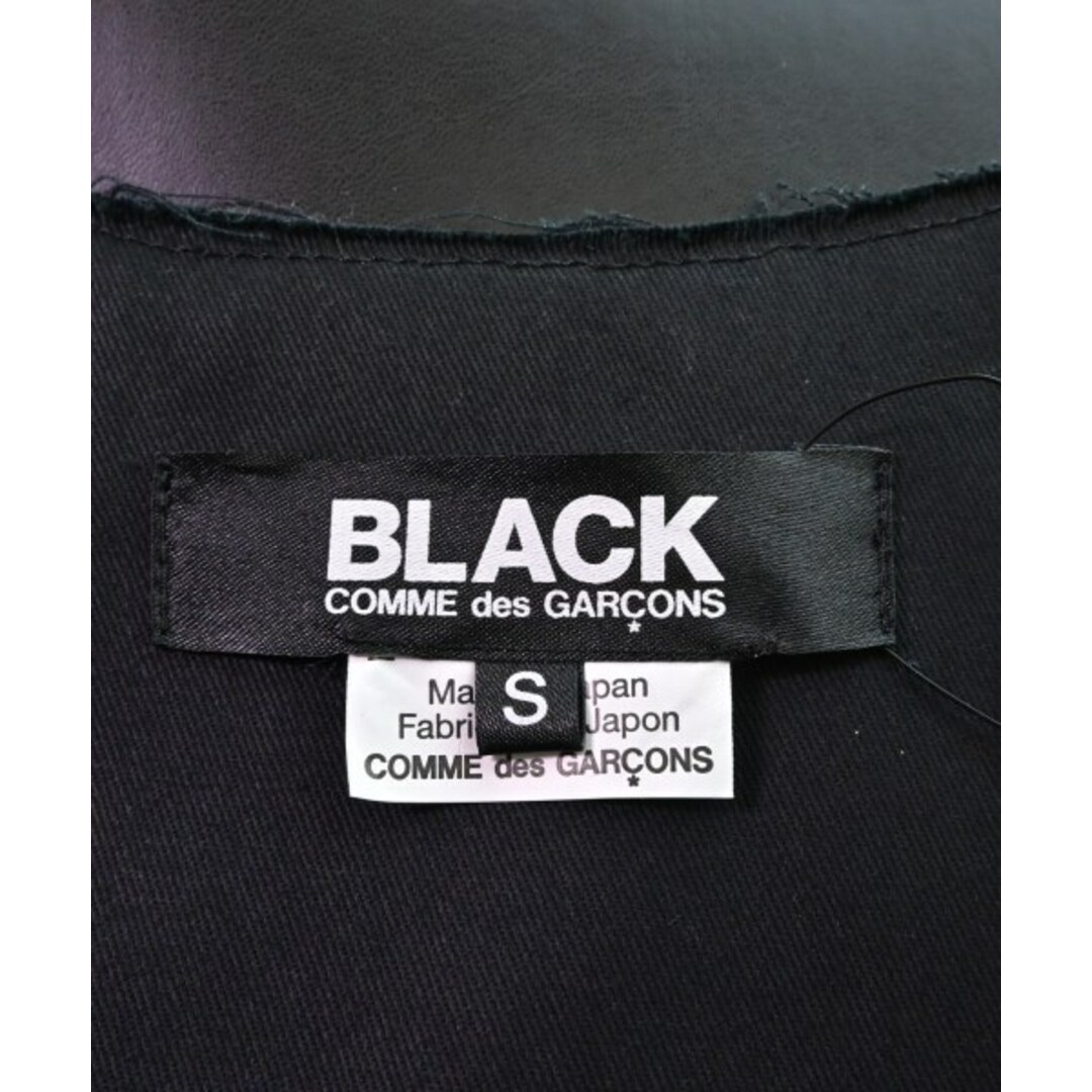 BLACK COMME des GARCONS カジュアルシャツ S 黒 【古着】【中古】