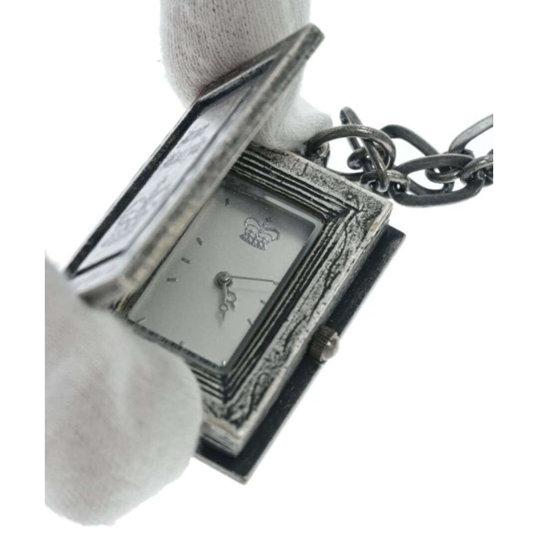 【新品】　Jane Marple  ネックレス　シルバー　時計