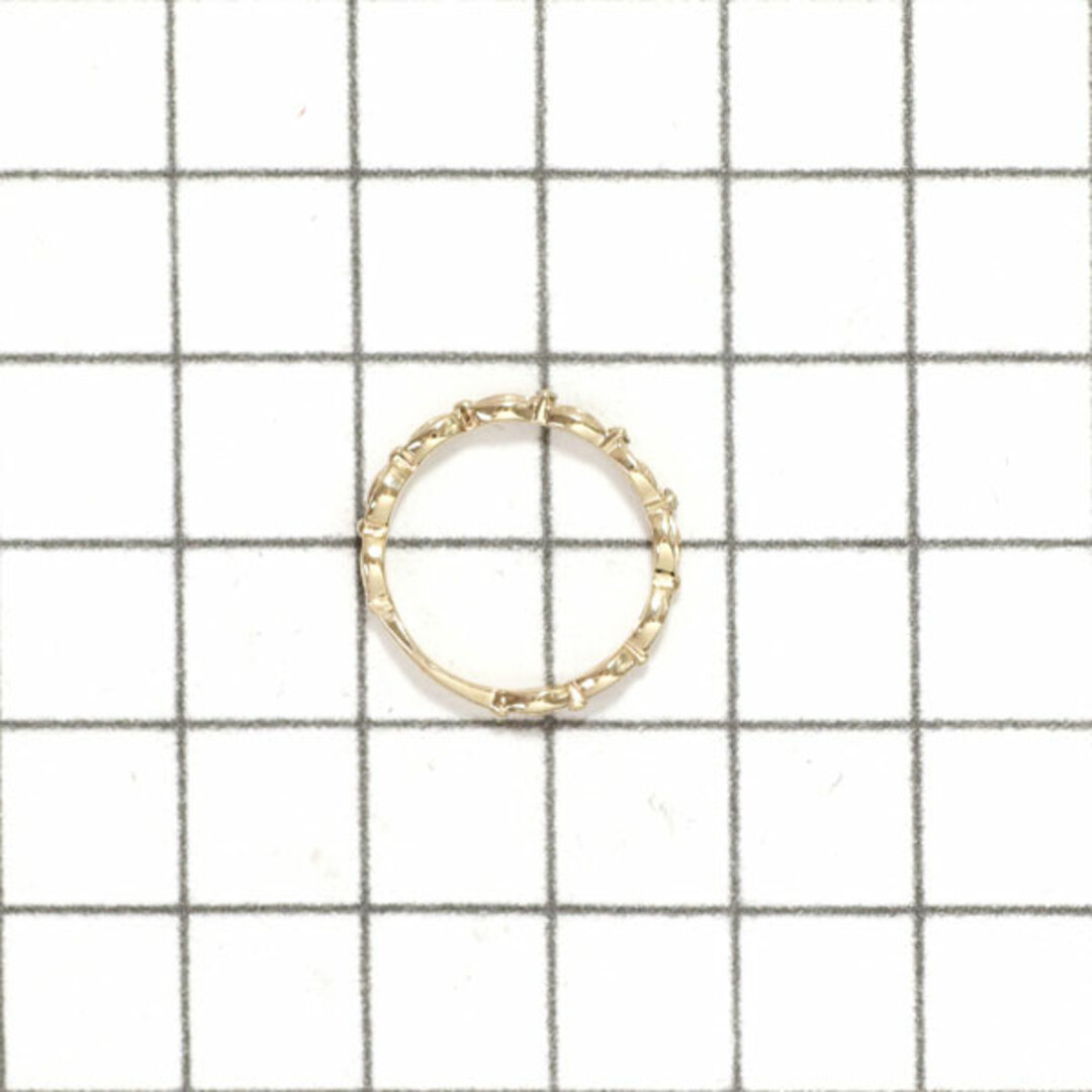 agete(アガット)のアガット K10YG ダイヤモンド ピンキーリング 0.02ct レディースのアクセサリー(リング(指輪))の商品写真