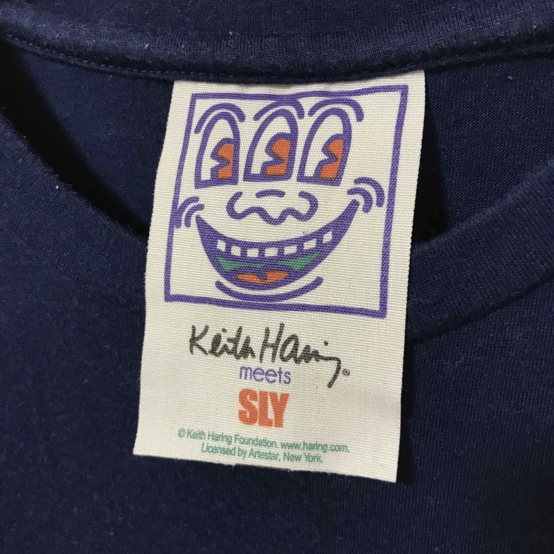 SLY(スライ)のKeith Haring × SLY  Tシャツ　レディース　キースヘリング レディースのトップス(Tシャツ(半袖/袖なし))の商品写真