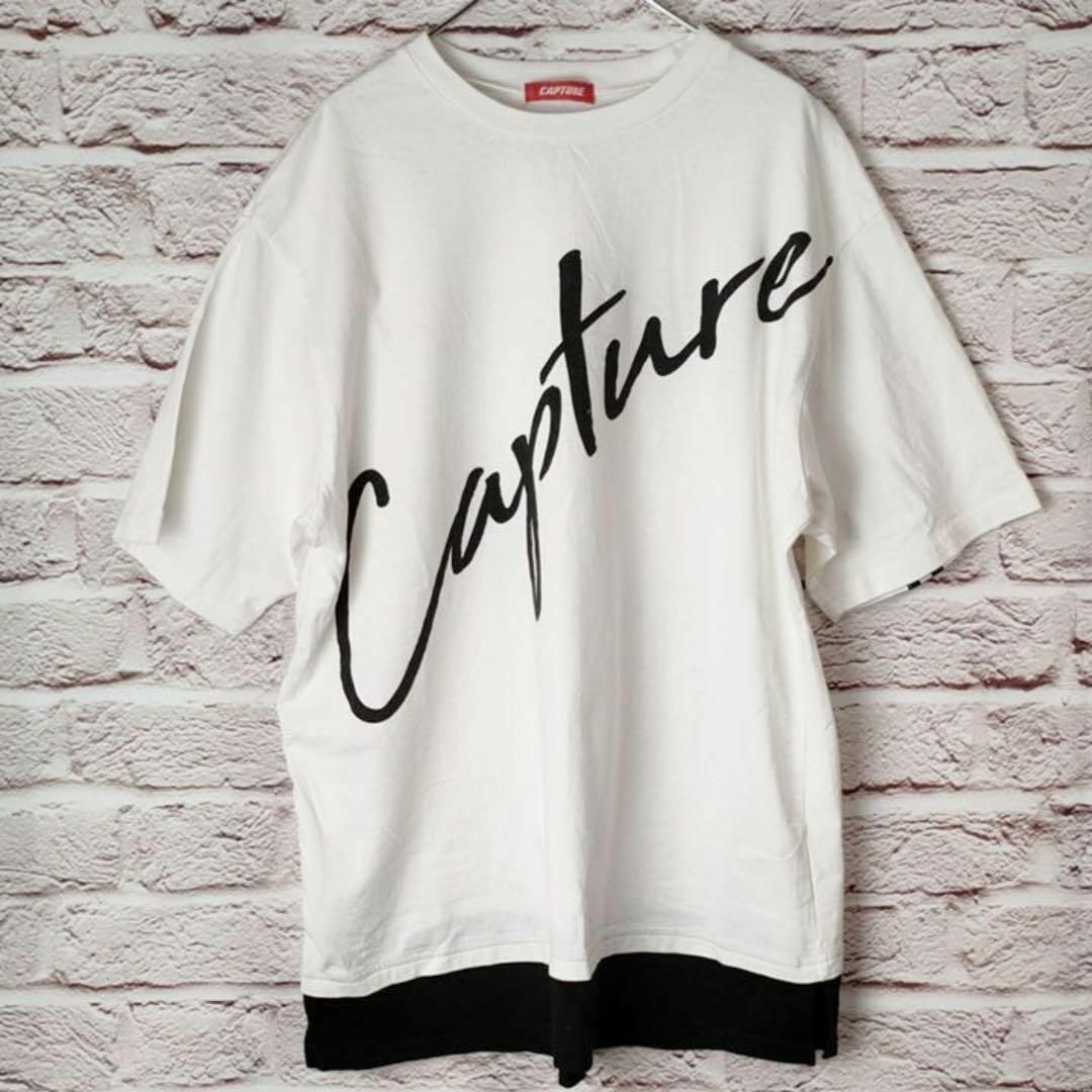 CAPTURE キャプチャー トップス Tシャツ メンレディース【M】