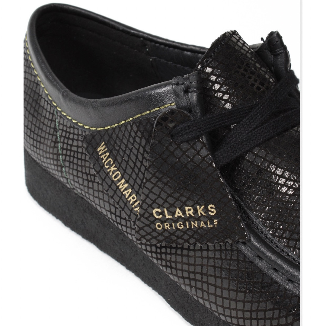 WACKO MARIA Clarks ワラビー UK8.5 snake