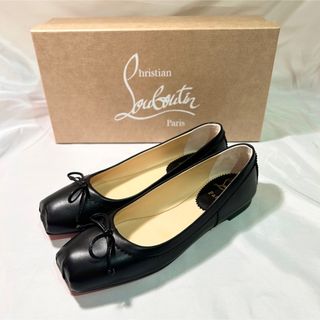 Christian Loubtin バレエシューズ レオパード 美品 7 1/2