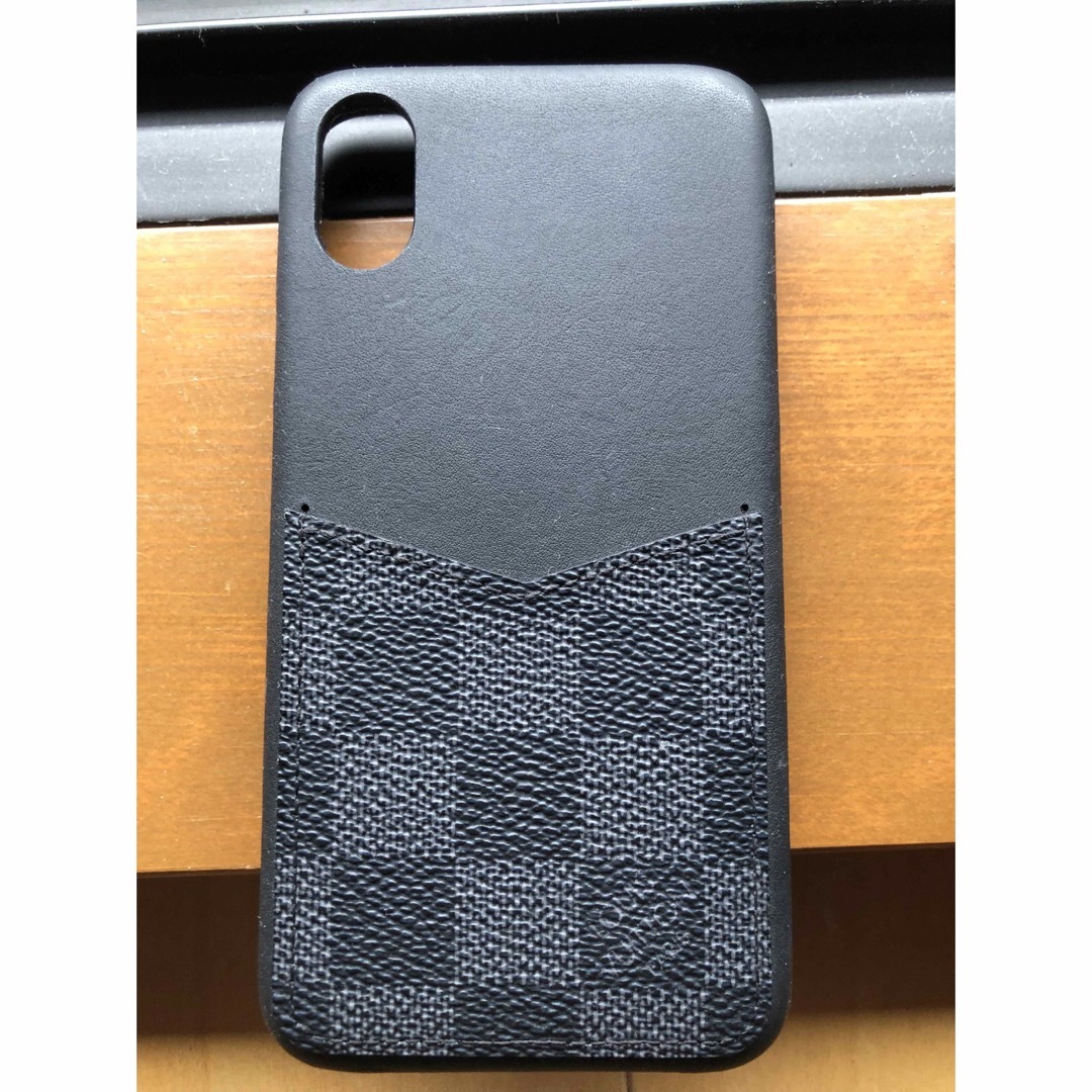 iPhone10 ケース ルイヴィトン 黒ミエ | フリマアプリ ラクマ