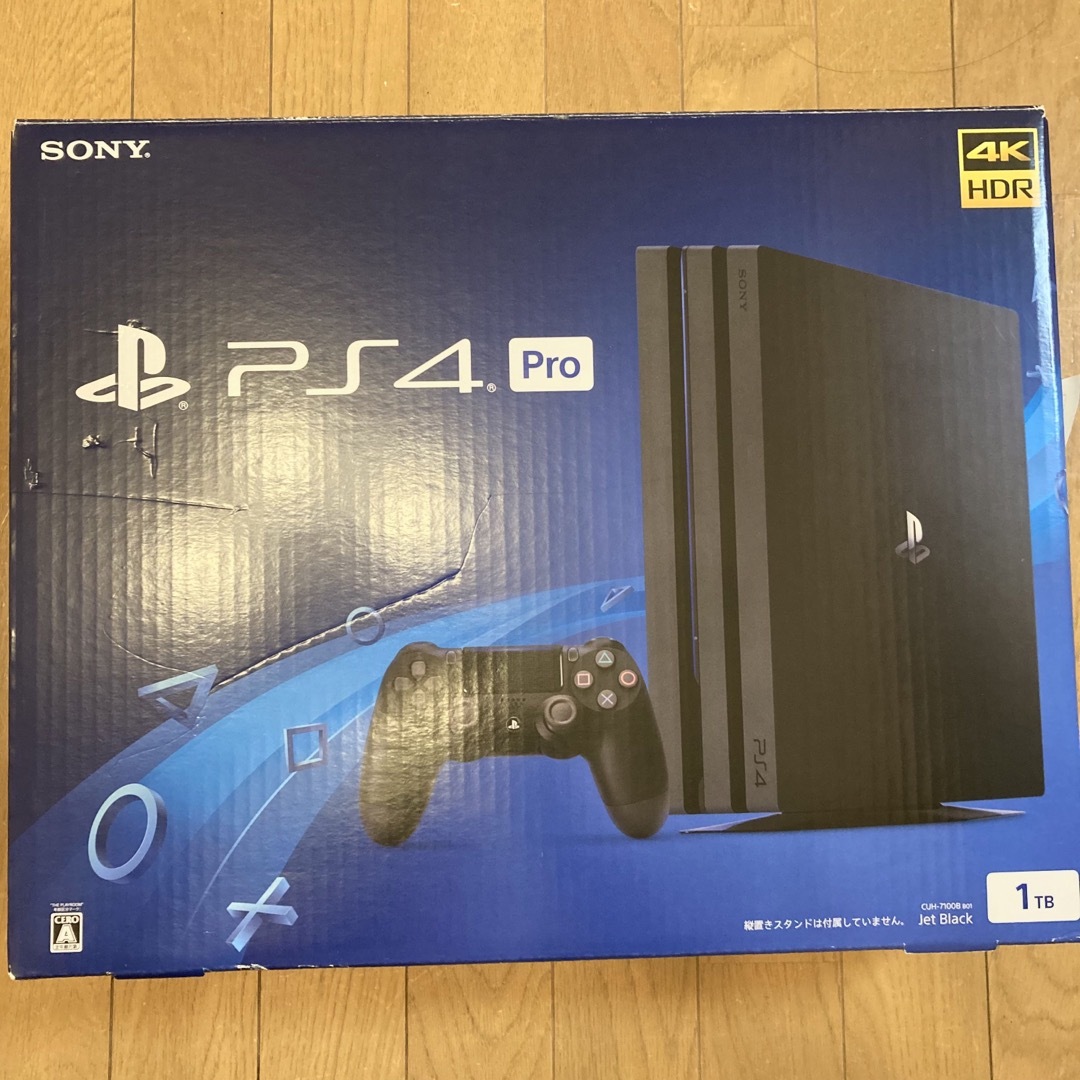 SONY PlayStation4 Pro 本体 CUH-7100B ソフト付き-