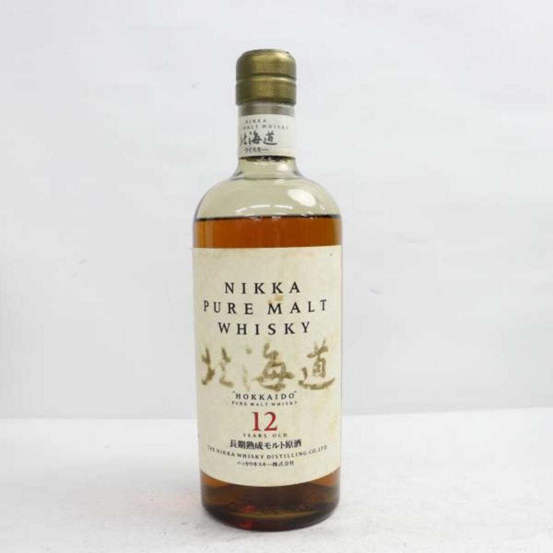 ウイスキーニッカ ピュアモルト 北海道 12年 長期熟成モルト原酒